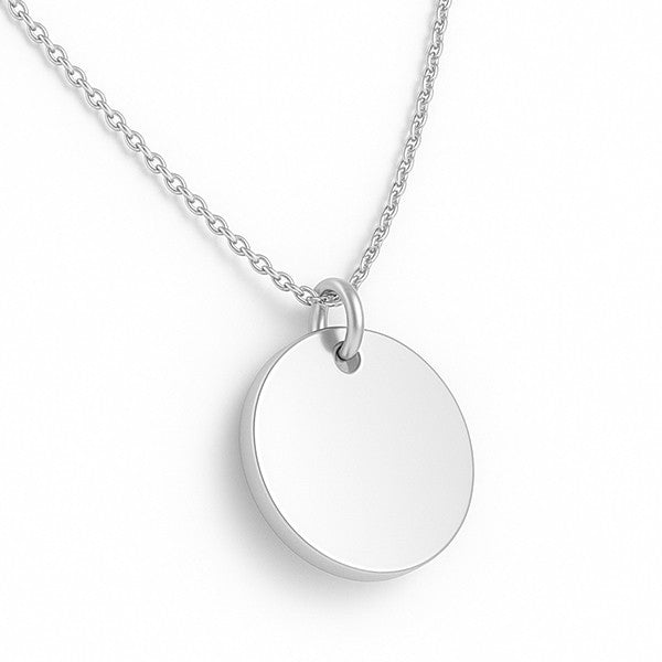 Personalisierte Halskette mit Gravur – Zwei Herzen & Wunschtext | Edelstahl | Geschenk Liebe | Initialen | Jahrestag | Hochzeit
