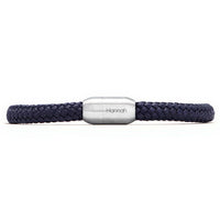 Personalisierbarer Magnetverschluss Edelstahl | Gravur mit Name oder Datum | DIY Segeltau 6 mm Armbandverschluss | Geschenk Männer & Frauen