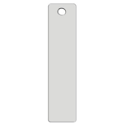 Personalisierter Edelstahl Anhänger 40 x 9, Name